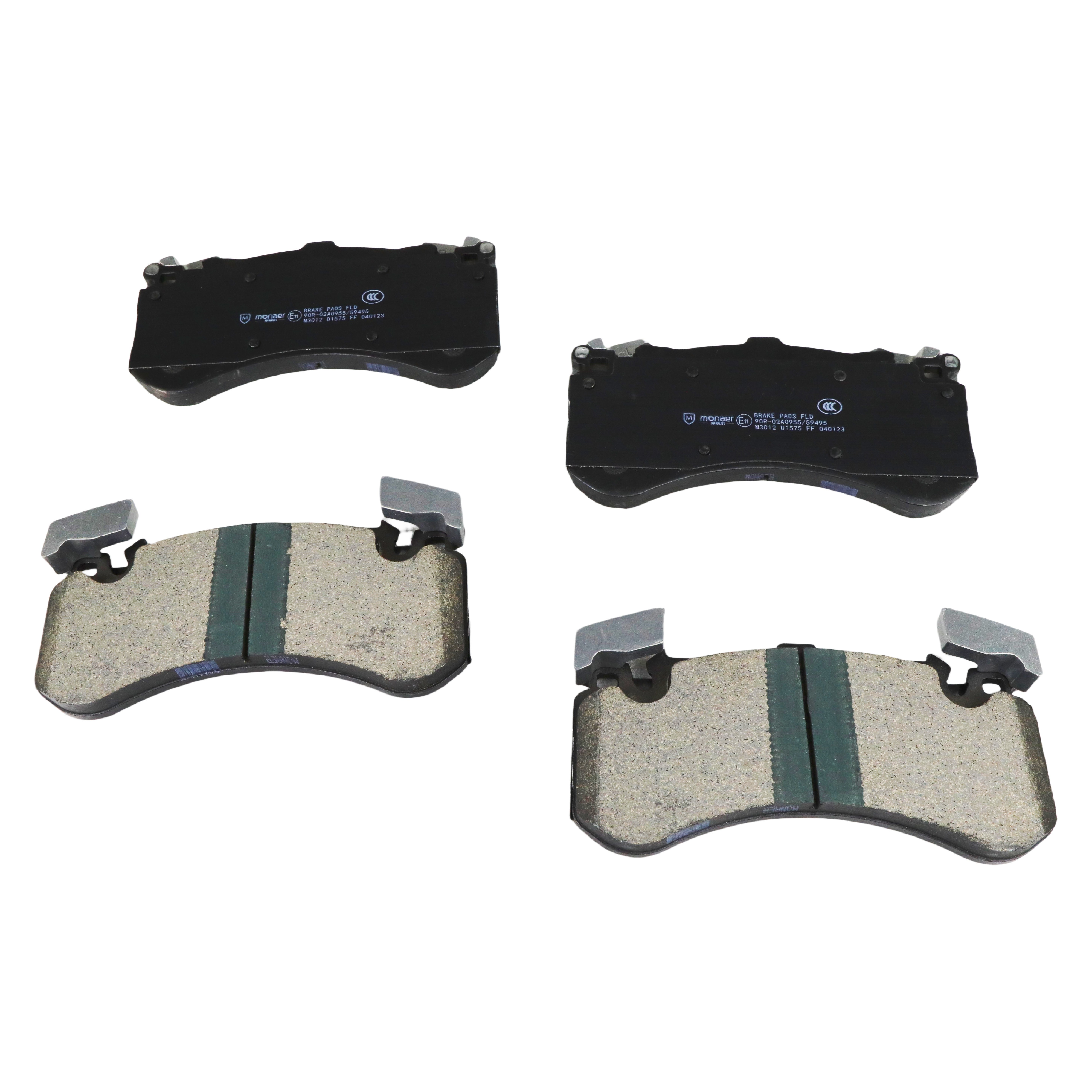 D1575 3Y0698151B Automotive Brake Pad Front Axle Brake Ceramic Brake Pads for AUDI