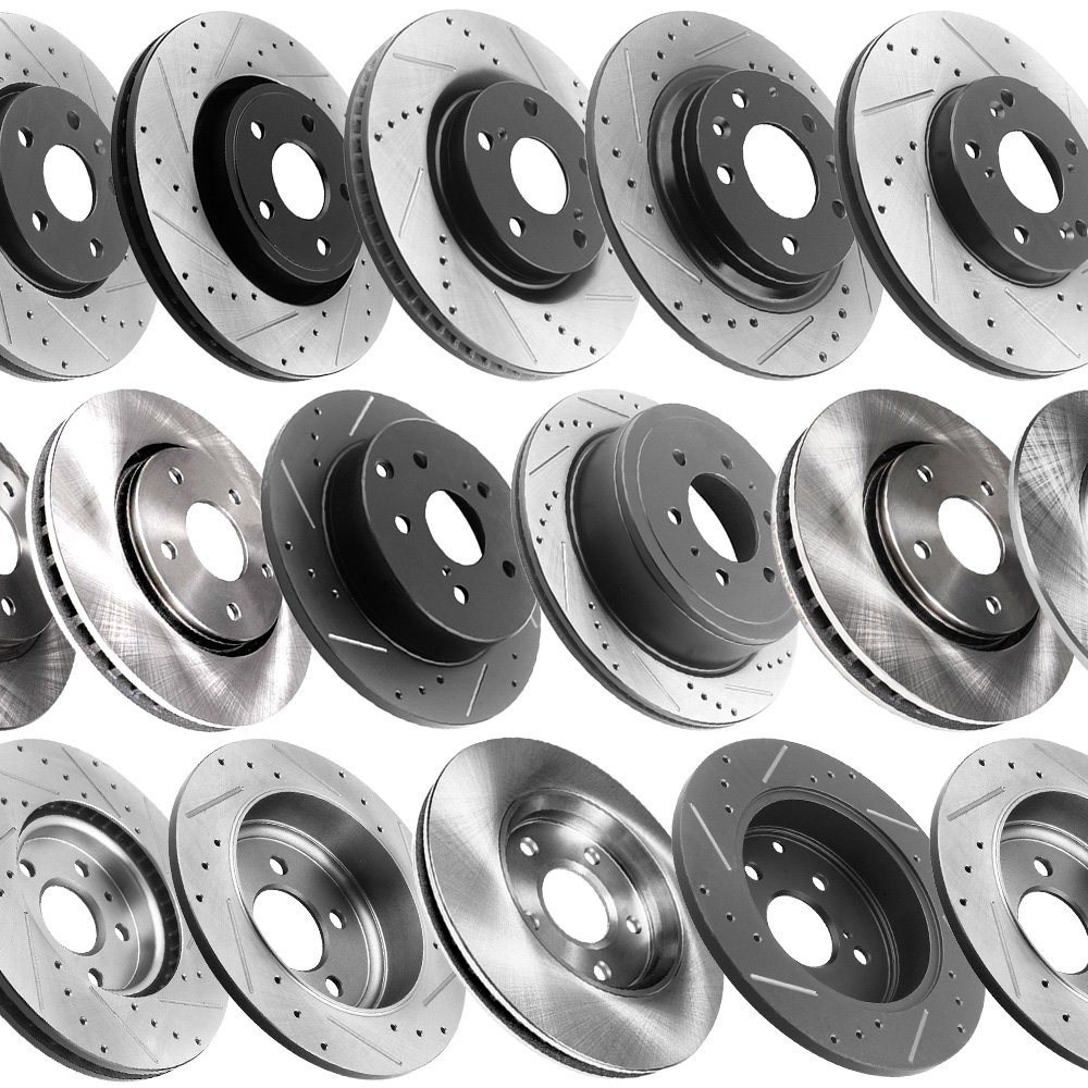 Wholesale Carbon Ceramic Brake Discs Rotor Spare Parts Car Accessories Auto Brake Systems for Toyota Nissan Honda Ford BMW Audi