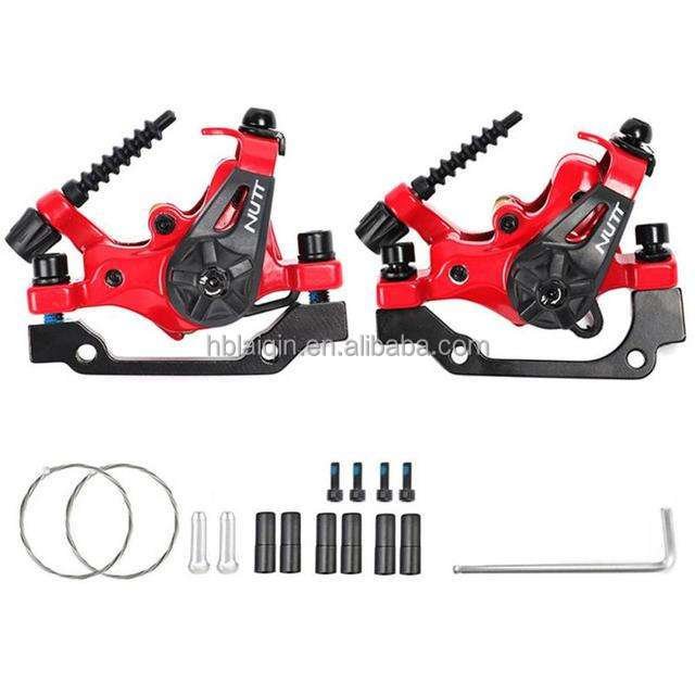 NUTT MTB Bicycle Bike Hydraulic Oil Disc Brake Caliper Set 160 Oil Handle Rotor Right Front Left Rear Scooter Bicycle Parts