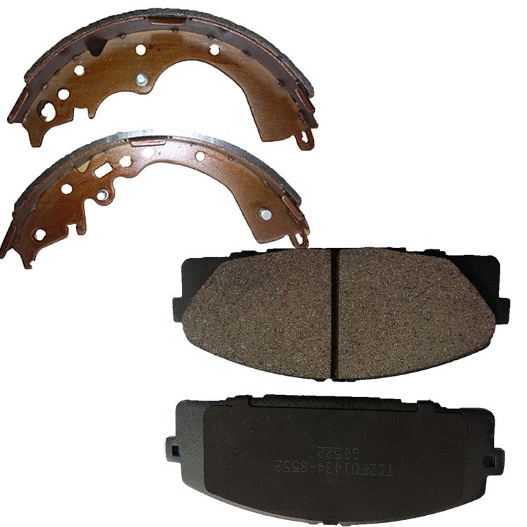 China Manufacturer 04465-25040 Ceramic Brake Pad D1344 for toyota Hiace Box Hilux Brilliance Jinbei Mpv FOTON