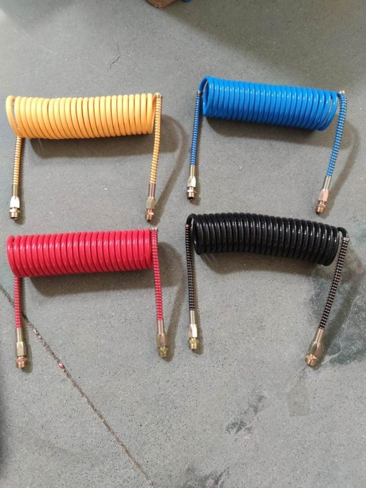 DOT Approved Nylon Truck Trailer Spare Parts air Hose, DIN74324 air Coil