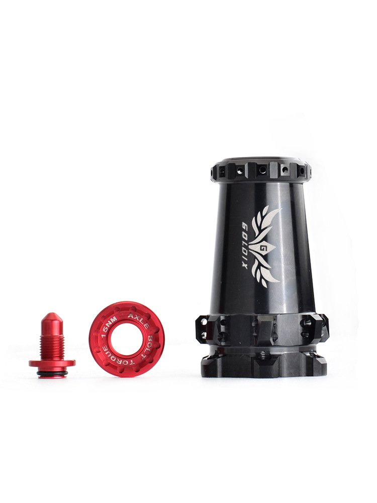 GOLDIX Lefty Hub MTB XC/AM Straight Pull Bolt Disc Brake Left-handed Special Wheel Hub Bicycle Accessories
