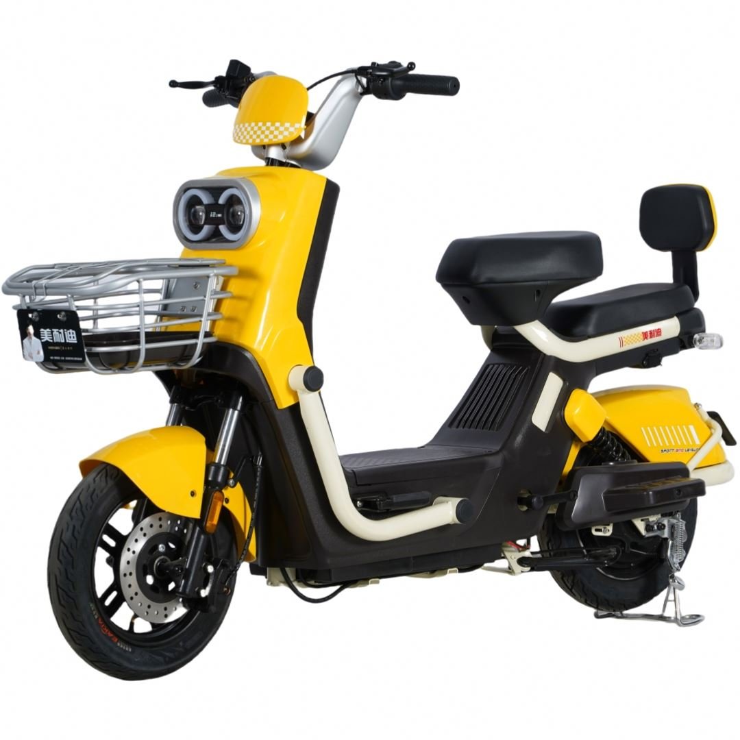 Electric Cargo Bike 350W 25km/h Low Speed 14inch Tyre 2-Wheel Moped 48V12A CKD Price 14inch Tyre 25km/h Low Speed E-scooter