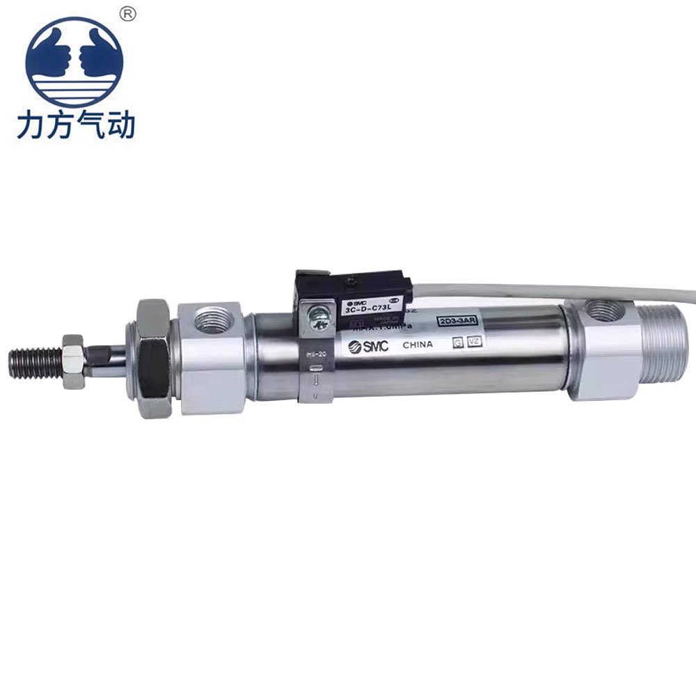SMC Cylinder CDM2B25-25Z/CDM2B25-50/75/100/150/300Z Single Rod Mini Cylinder