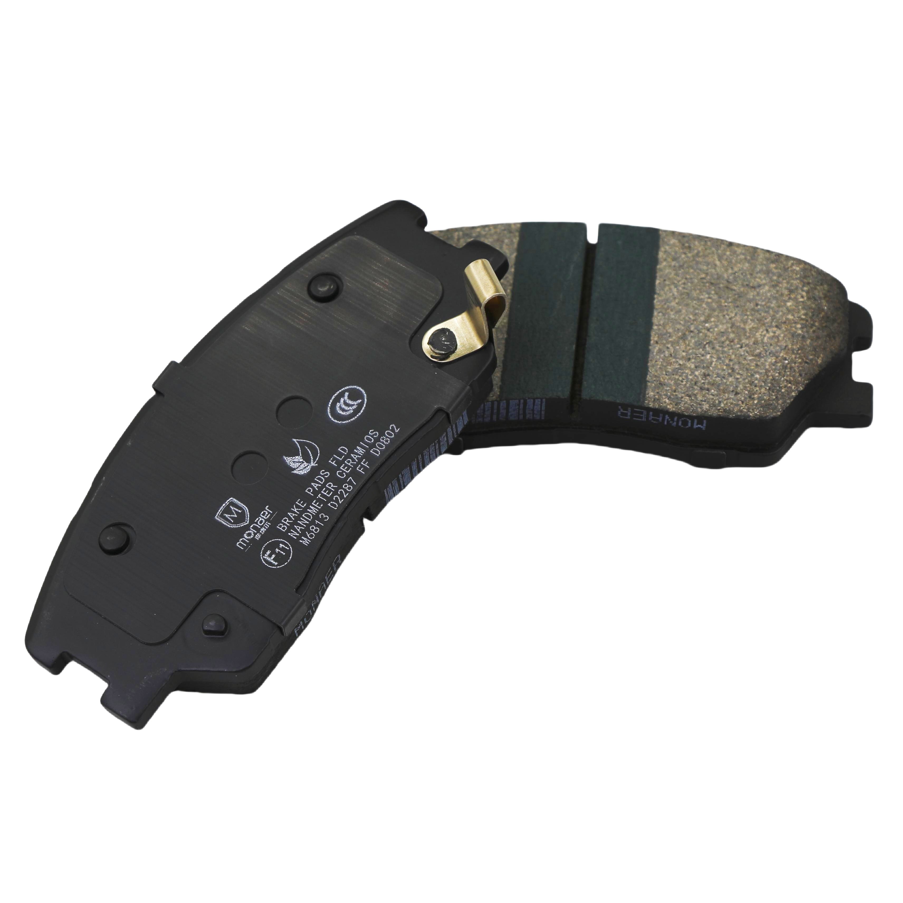 Monaer Brake Pads D2386 Ceramic Front Disc Brake Pad for Kia