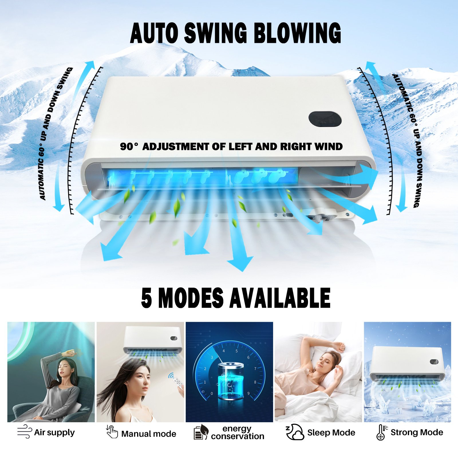 NEW Arrival 12 Volt air Conditioning Split Car Tractor Trailer Apu Truck Parking air Conditioner for Semi Trucks