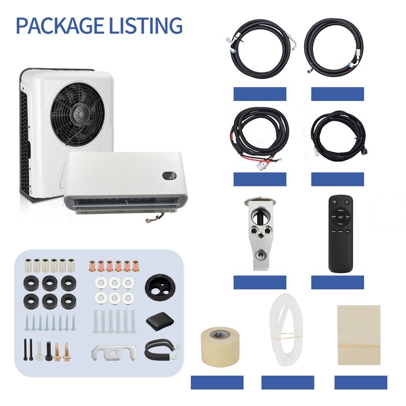 NEW Arrival 12 Volt air Conditioning Split Car Tractor Trailer Apu Truck Parking air Conditioner for Semi Trucks
