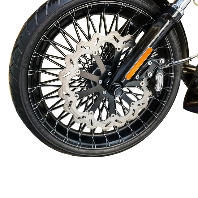 INCA Customized Motorcycle Refit Accessories Customized 16 Inch Brake Discs-Floating Thickening 6 Mm. Japan Imports Brake Steel.