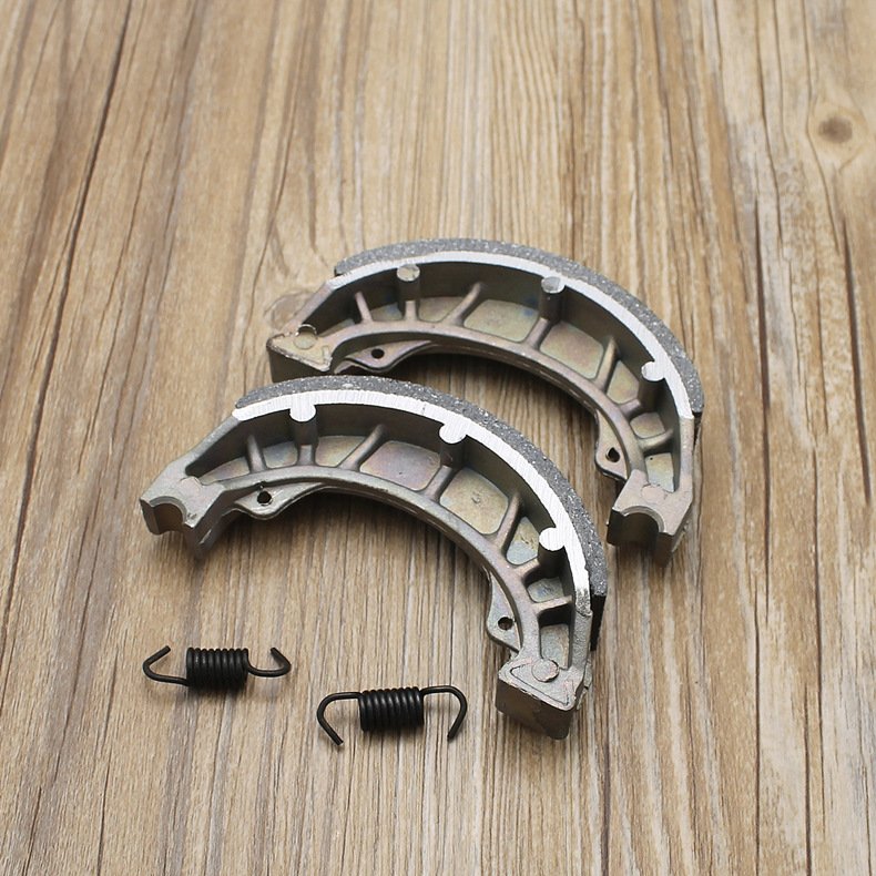 Electric Vehicle CG125 Drum Brake Block Sedan Drum Brake Shoe Block Electric Motorcycle Aluminum Smooth Universal Brake Pad
