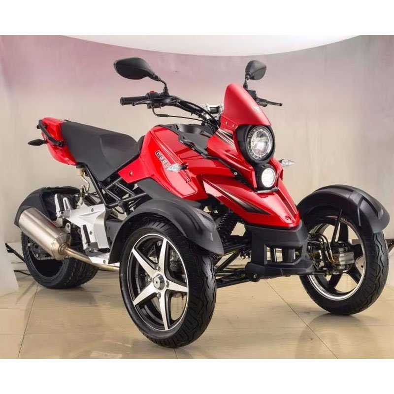 Customizable Reverse Trike Cars Motorized 3 Wheeled Vehicle for Passenger