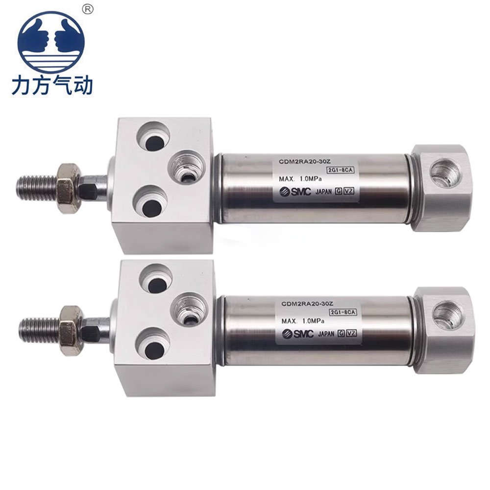SMC Cylinder CDM2RA20-25Z/CDM2RA20-50/75/100/150/300Z Stainless Steel square Mini Cylinder
