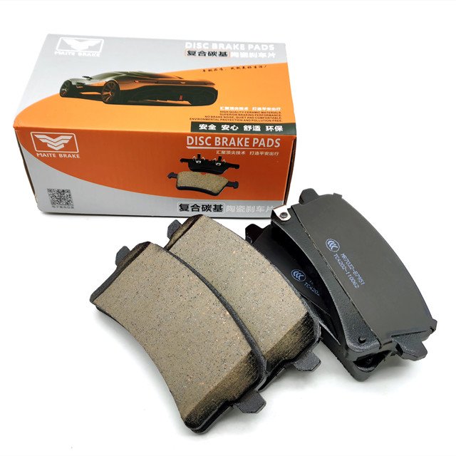 D2107 Ceramic Rear Brake Pads 3502110XKV08A for GREAT WALL HAVAL H9 2016-