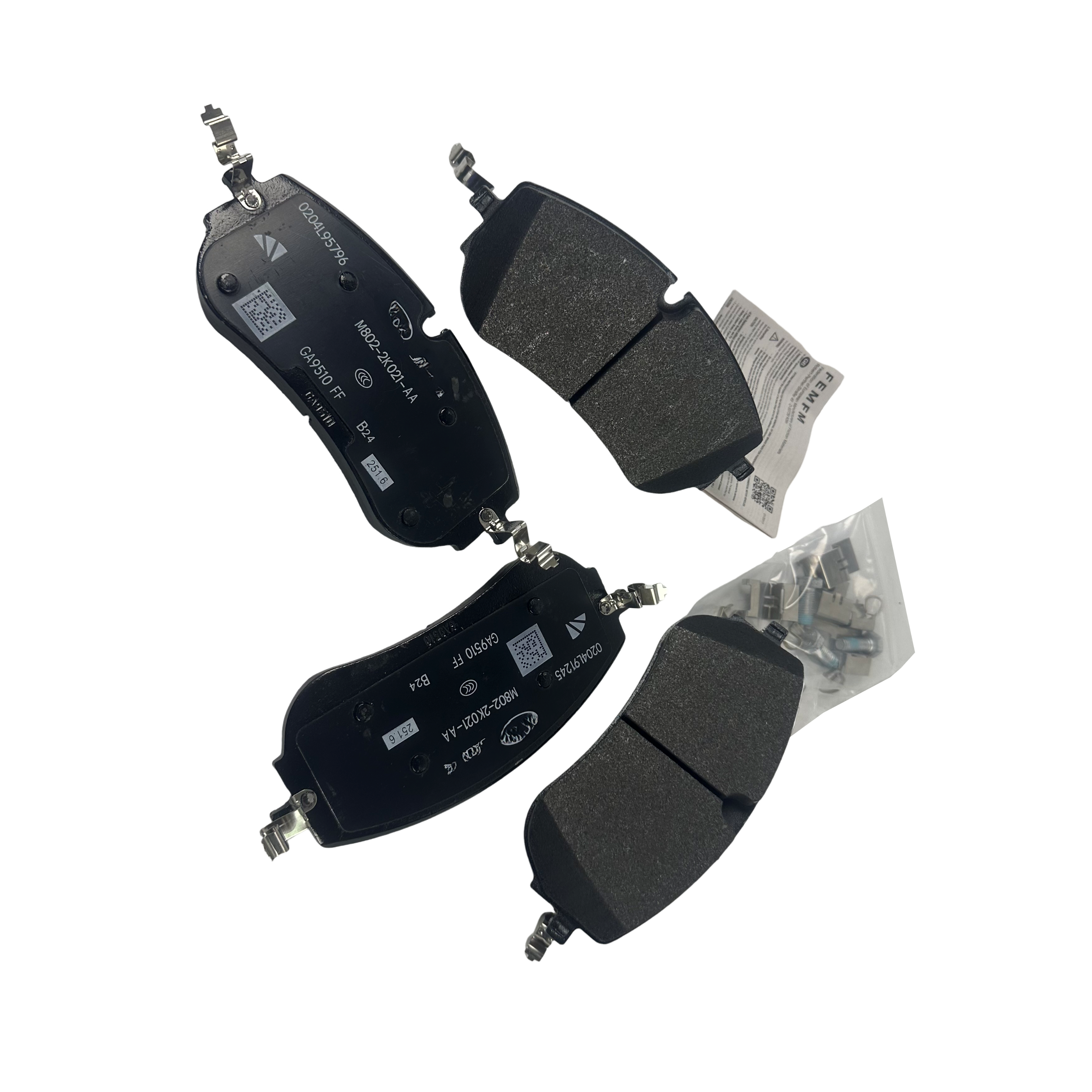 Automotive Parts Braking Systems LR140696 LR174900 LR160477 J9C33342 J9C37915 Brake Pads for Land Rover DISCOVERY IV Jaguar
