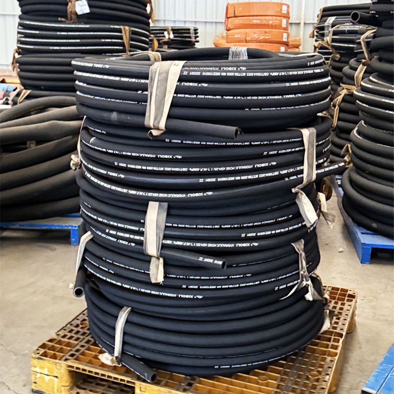 Factory Direct Sale Auto Parts Flexible High Pressure Rubber Hydraulic Hose 1 Buyer