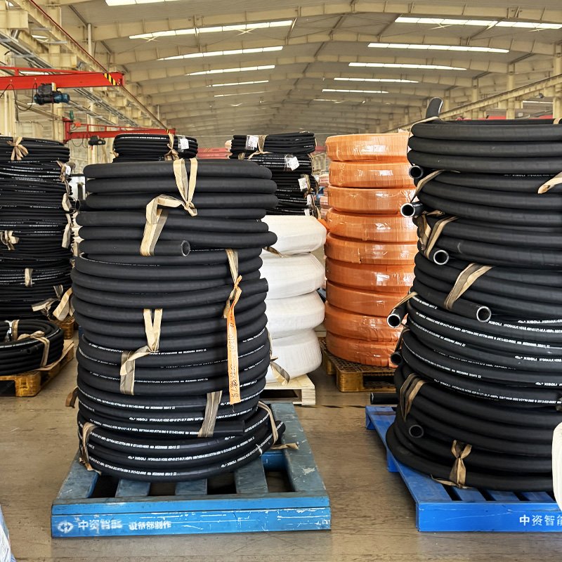 Factory Direct Sale Auto Parts Flexible High Pressure Rubber Hydraulic Hose 1 Buyer