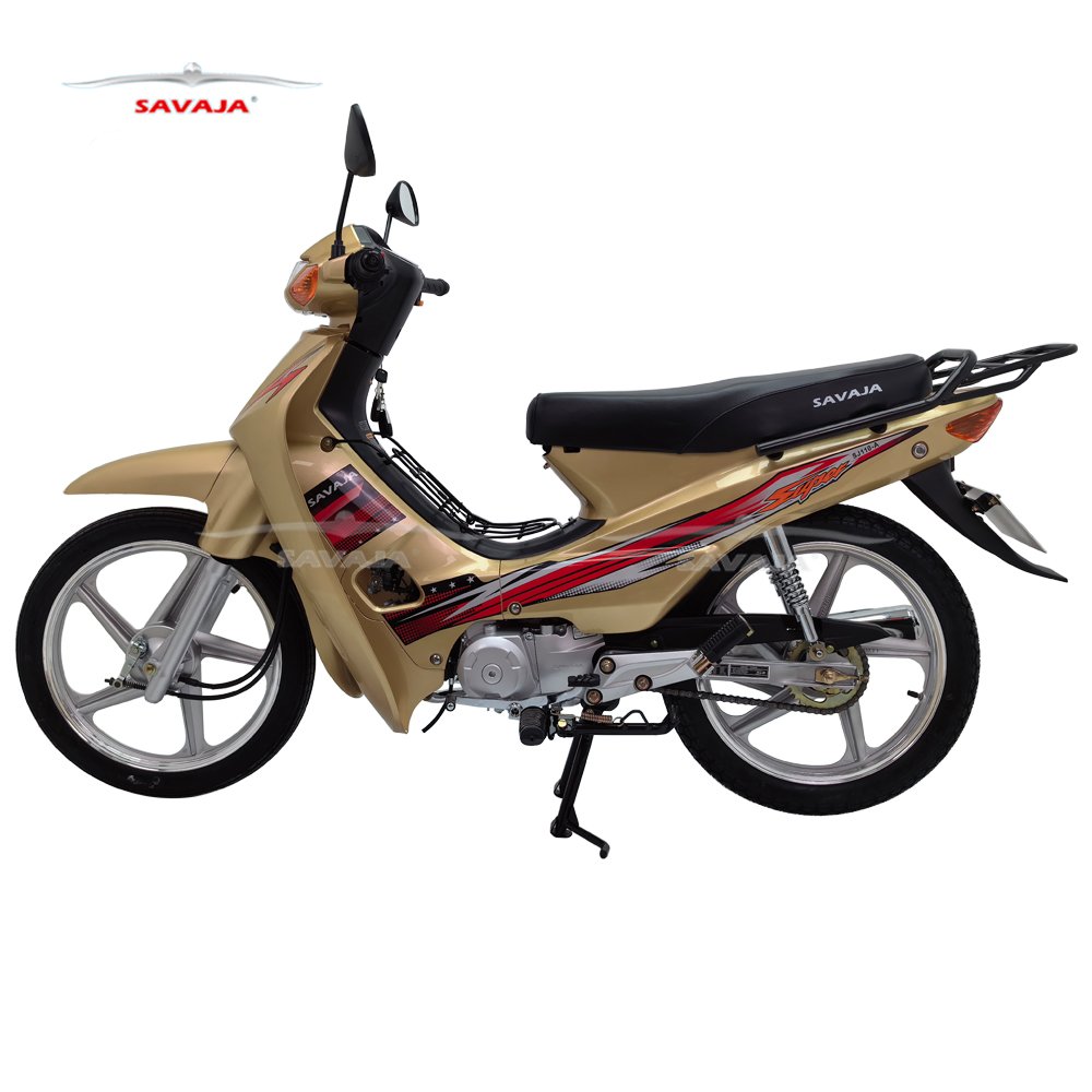 SAVAJA SJ110-A 110cc Cub Motorcycles HAOJUE TYPES HJ110-A Other Models with Horizontal Engine Gasoline Drum Brake (Front/Rear)