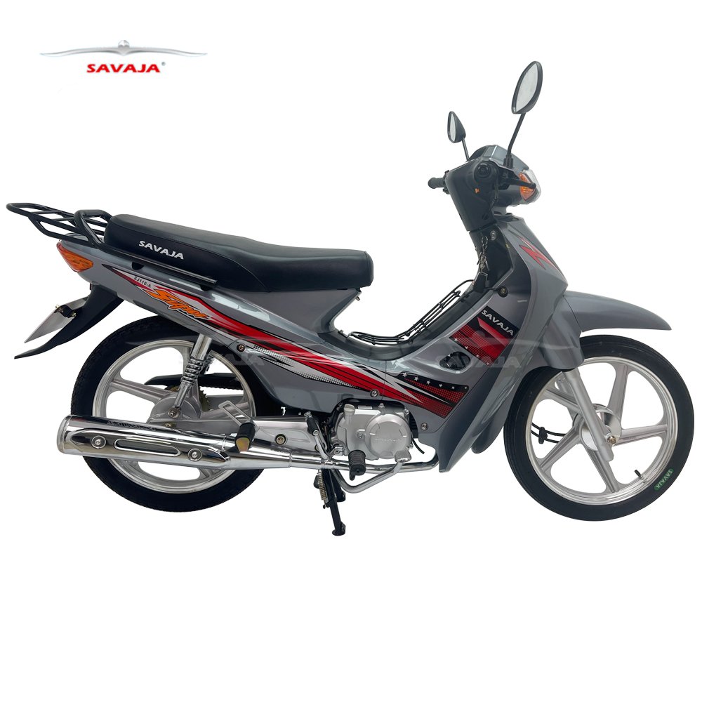 SAVAJA SJ110-A 110cc Cub Motorcycles HAOJUE TYPES HJ110-A Other Models with Horizontal Engine Gasoline Drum Brake (Front/Rear)