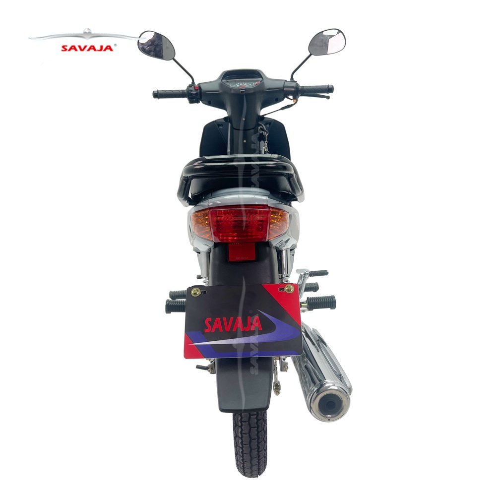 SAVAJA SJ110-A 110cc Cub Motorcycles HAOJUE TYPES HJ110-A Other Models with Horizontal Engine Gasoline Drum Brake (Front/Rear)