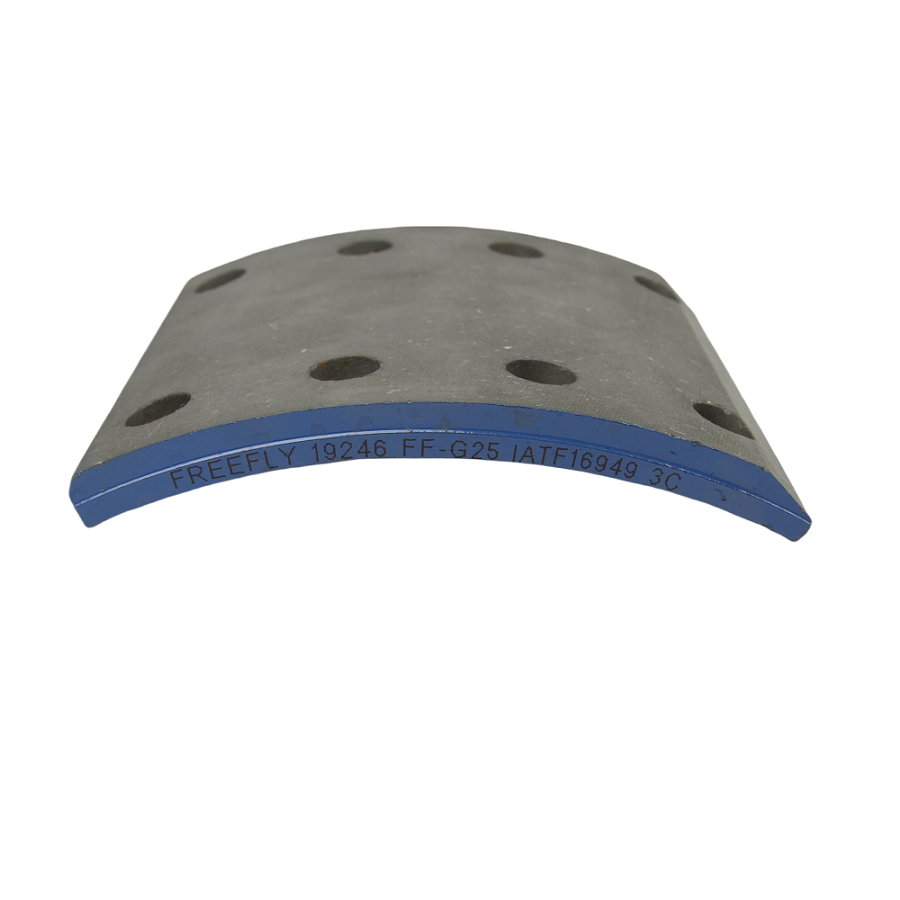Chinese Non Asbestos Brake Lining 19246 for Heavy Duty Truck Rear Axle Brake Liner SY/24/1 for STEYR