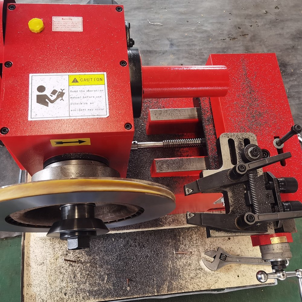 Factory Supply Mobile Brake Disc Skimming Machine Brake Disc Rotor Cutting Turning Lathe Machine C9335 C9335A