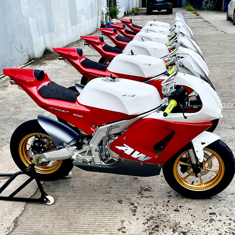 Best Quality Racing Motorcycle MINI Gp 150CC Front Rear Disc Brake air Cooled Engine 110kmh Max Speed Gasoline Scooter on Road