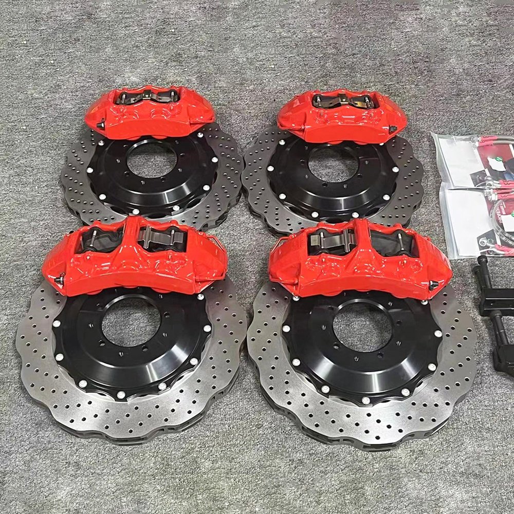 Auto Brake System 4 6 8 Piston Big Disk Brakes Discs Kit for Toyota Fortuner 4Runner Supra A70 Nissan 350Z 370z Suv 2006 Murano