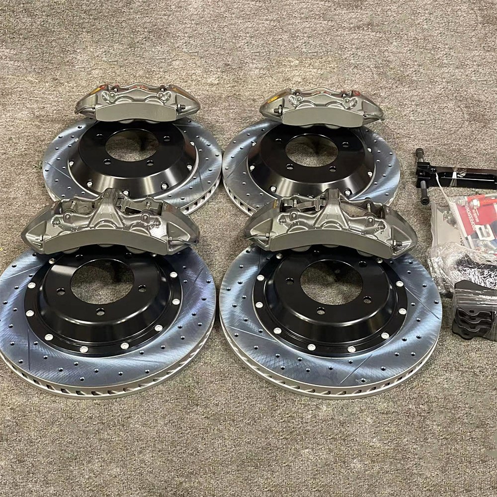 Auto Brake System 4 6 8 Piston Big Disk Brakes Discs Kit for Toyota Fortuner 4Runner Supra A70 Nissan 350Z 370z Suv 2006 Murano