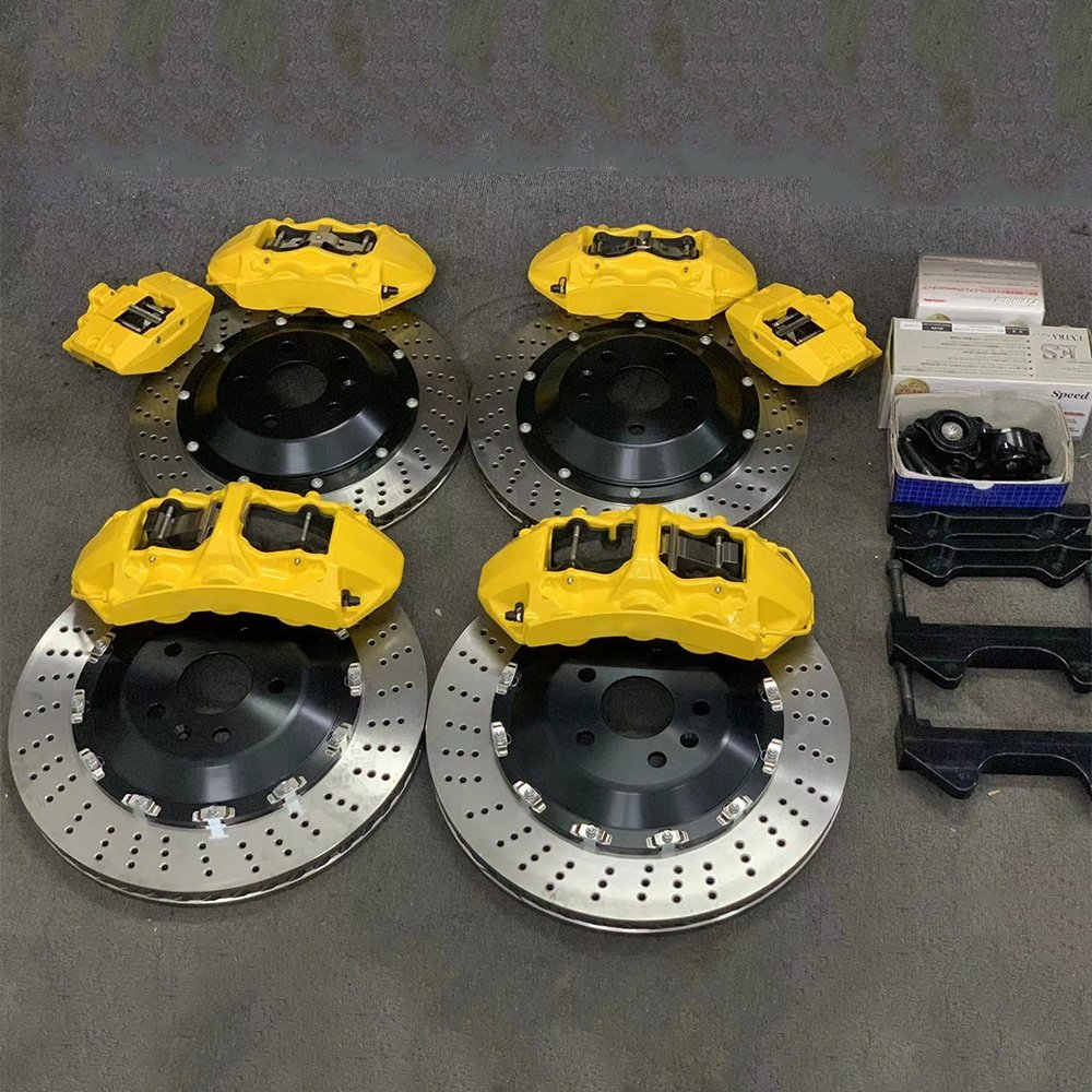 Auto Brake System 4 6 8 Piston Big Disk Brakes Discs Kit for Toyota Fortuner 4Runner Supra A70 Nissan 350Z 370z Suv 2006 Murano