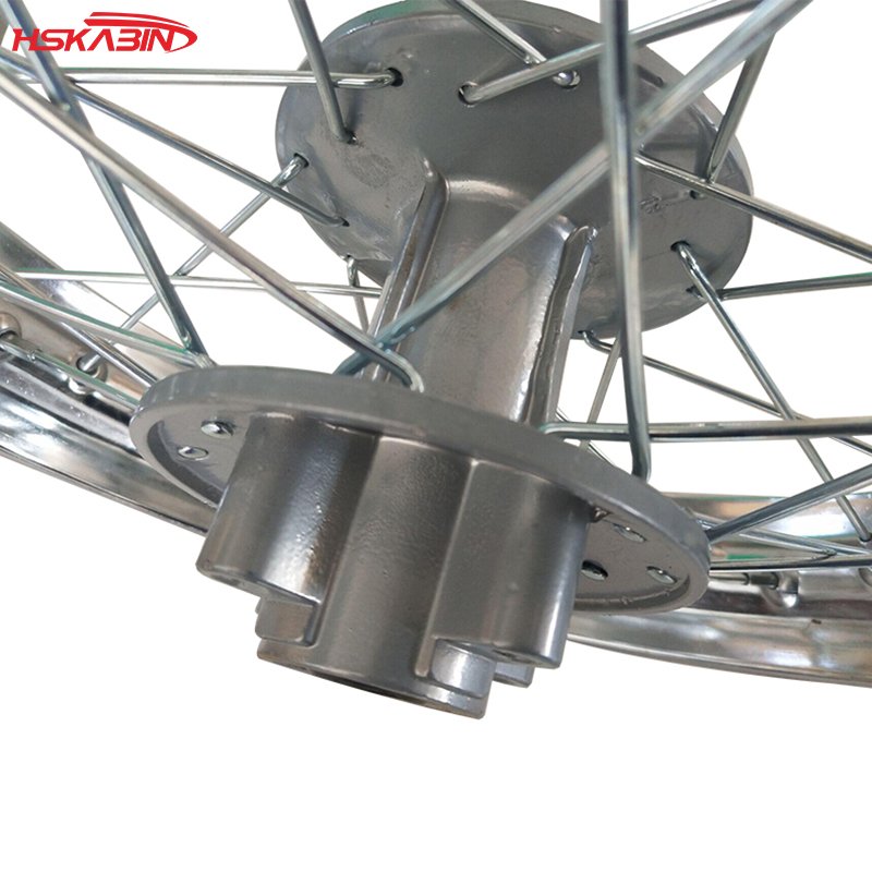 Off-road Motorcycle Electroplated Rear Hub 1.85X14 Inch Disc Brake Drum Rear Steel Rim Assembly Accessories for Motorcycles