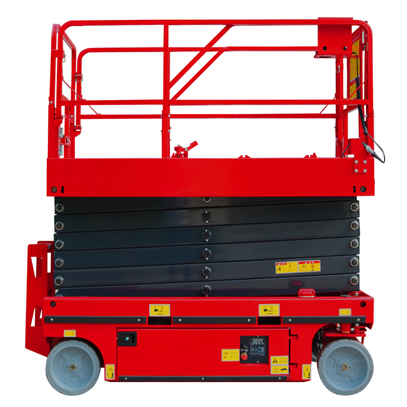 Unw 227Kg Sizzor Lift Automatic Brake System New Condition Hydraulic Actuation Streetlight Maintenance Bridge Inspection Retail