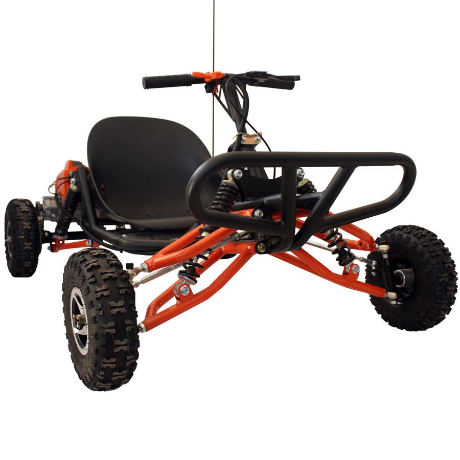 Full Wheels on Suspension Exciting Outdoor Off-road Drifting Go Kart with 49cc 2 Stroke Engine