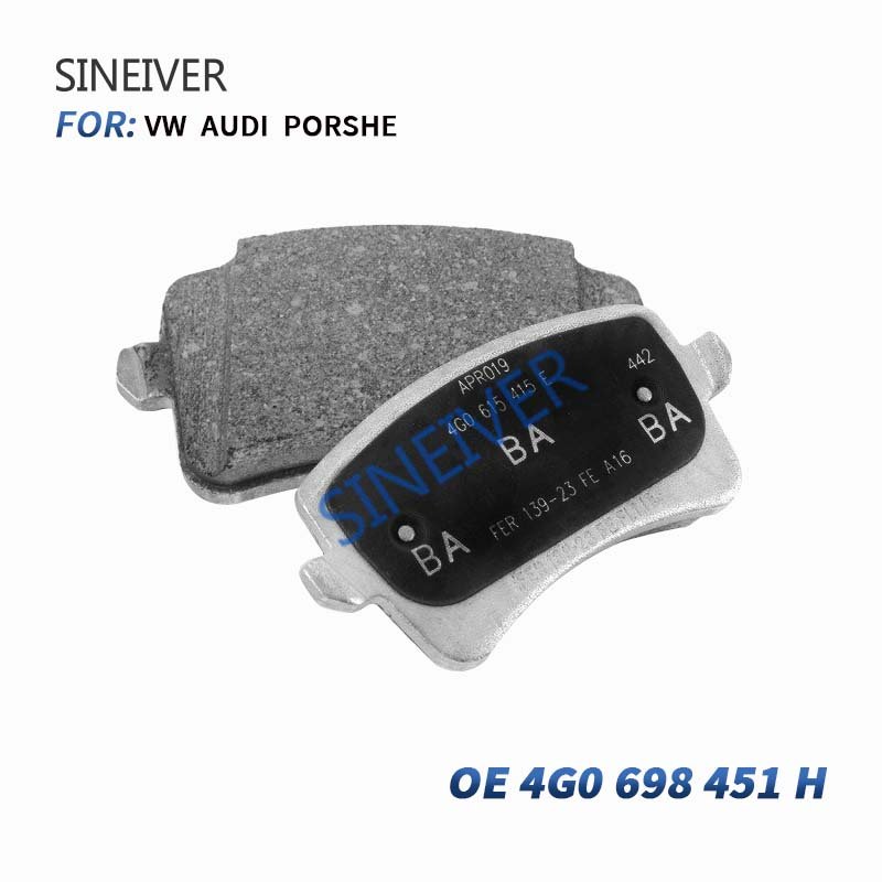 Audi A6 2011-2014 4g0698451h Auto Parts Brake System Brake Pads Brake Pads