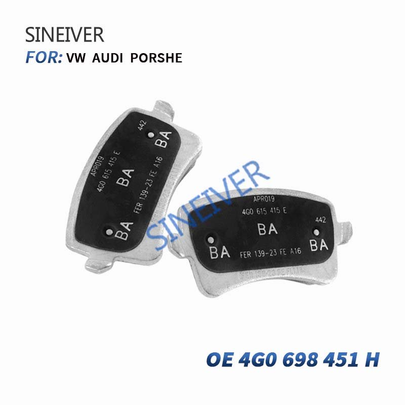 Audi A6 2011-2014 4g0698451h Auto Parts Brake System Brake Pads Brake Pads