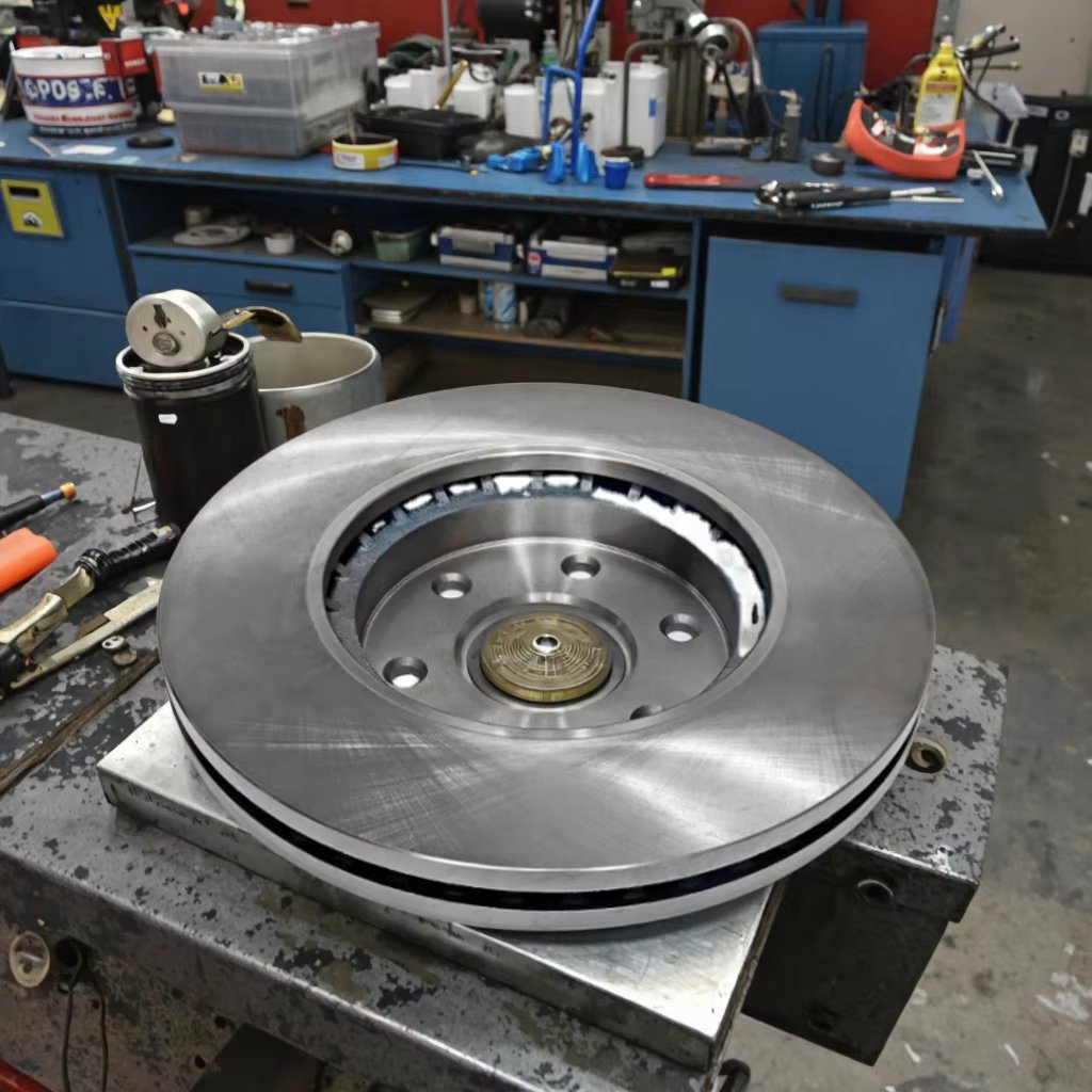 High-Performance Brake Disc Rotor 40206-1LB1A Steel Manufacturing for NISSAN PATROL VI Y62 5.6