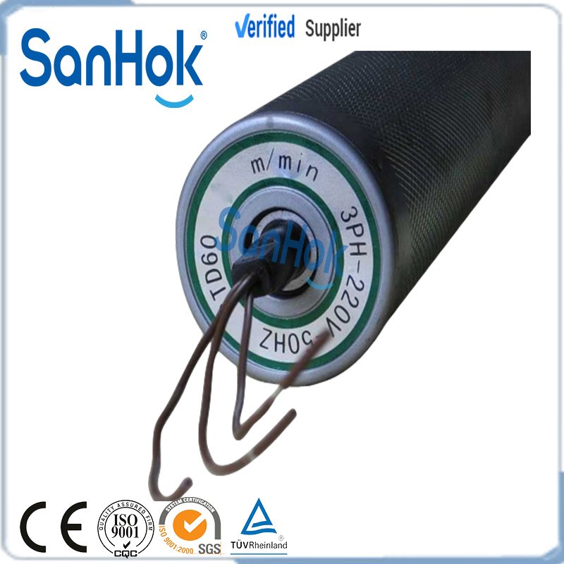 Drum Motor With SUS 201 or SUS 304 Tube With Steel Shaft for Belt Conveyor