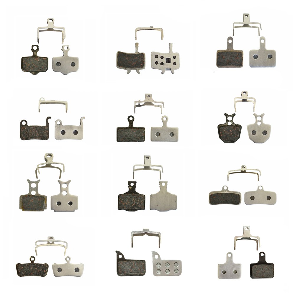 30 Prs Bicycle MTB Bike Disc Brake Pads Lightweight Aluminum Base Bicycle Brake Pads for SHIMANO AVID HAYES Magura Formula ZOOM