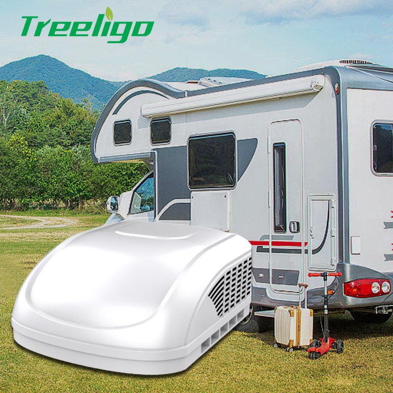 Hot 15000BTU 220v 115v Roof Top air Conditioner for caravan Rv Ac Truck Campervan