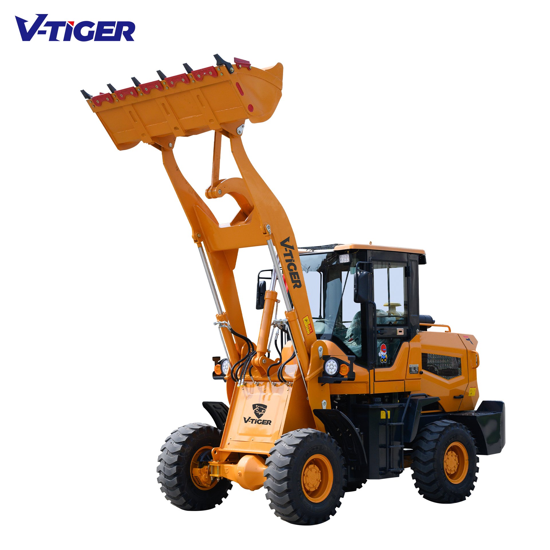 Fast Loading and Unloading Rugged Industrial Site Small 1.5ton Mini Wheel Loader