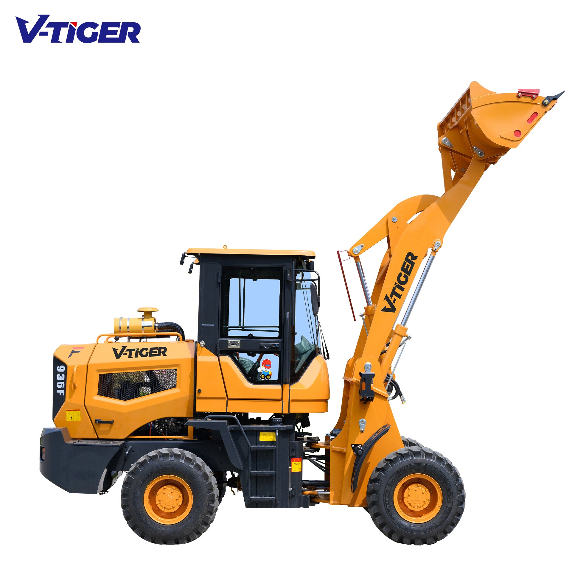 Fast Loading and Unloading Rugged Industrial Site Small 1.5ton Mini Wheel Loader