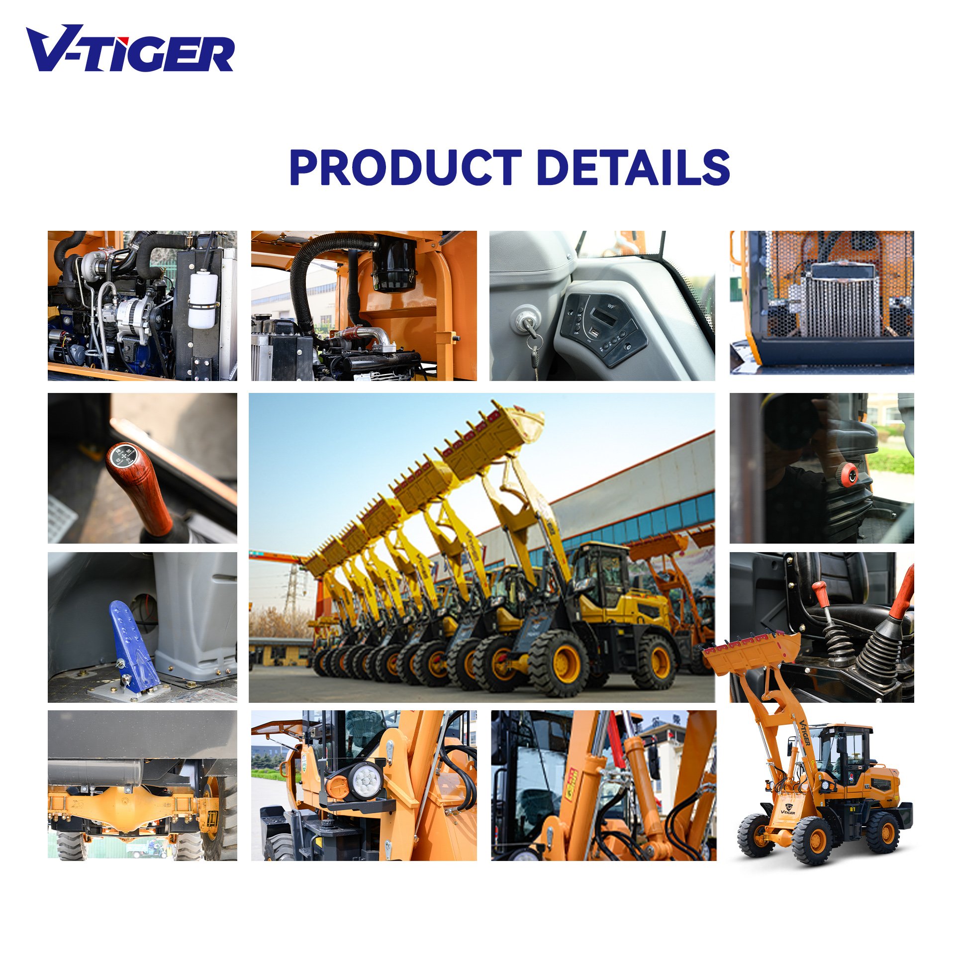 Fast Loading and Unloading Rugged Industrial Site Small 1.5ton Mini Wheel Loader