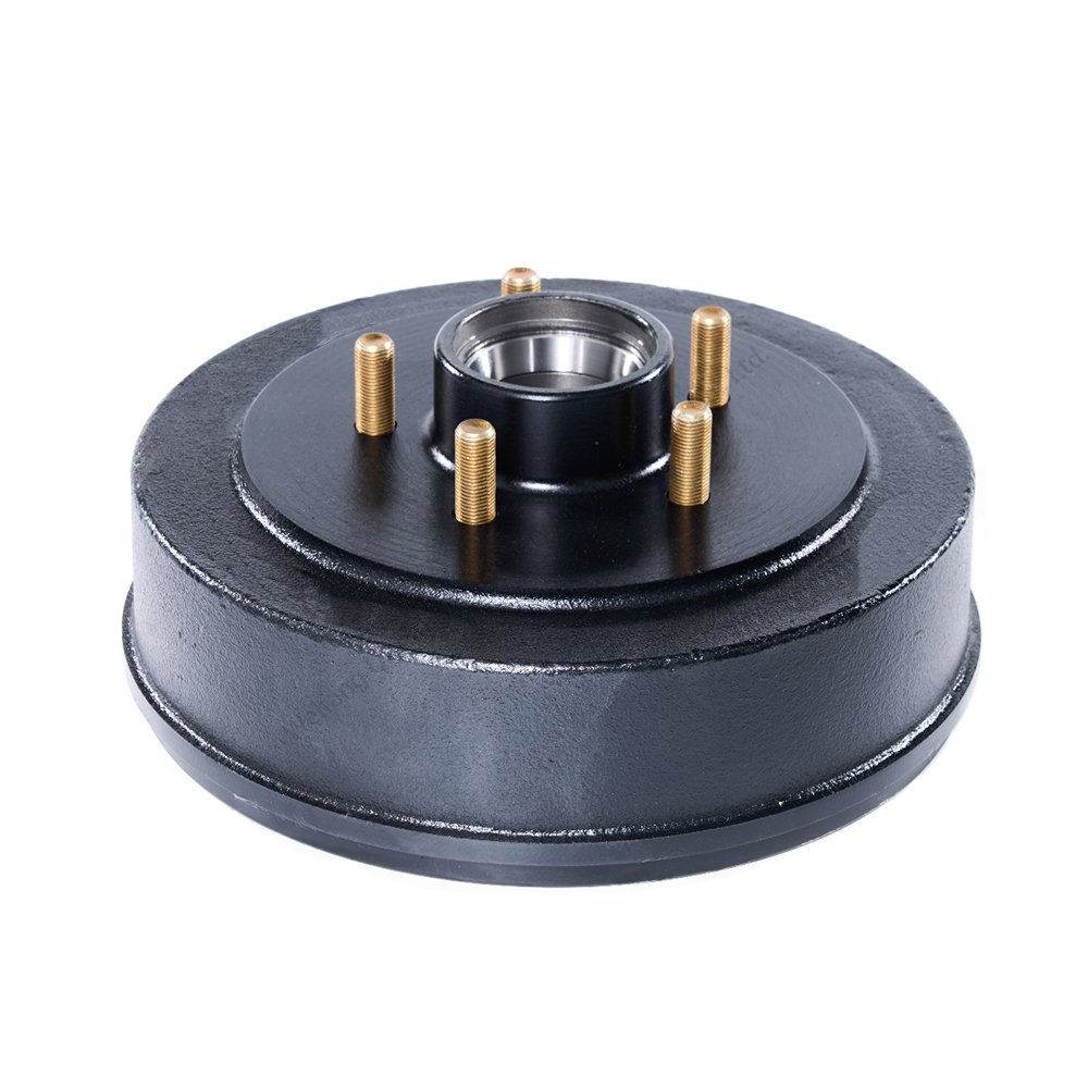 Australia Market Trailer Axle Parts 5 Bolts Trailer Brake Hub Drum for 1500kg Utility Trailer