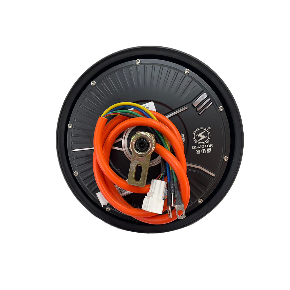 QSmotor 10 "V3 45H 2kW 16 Axis Drum Brake DC Brushless and Toothless Energy-saving Motor