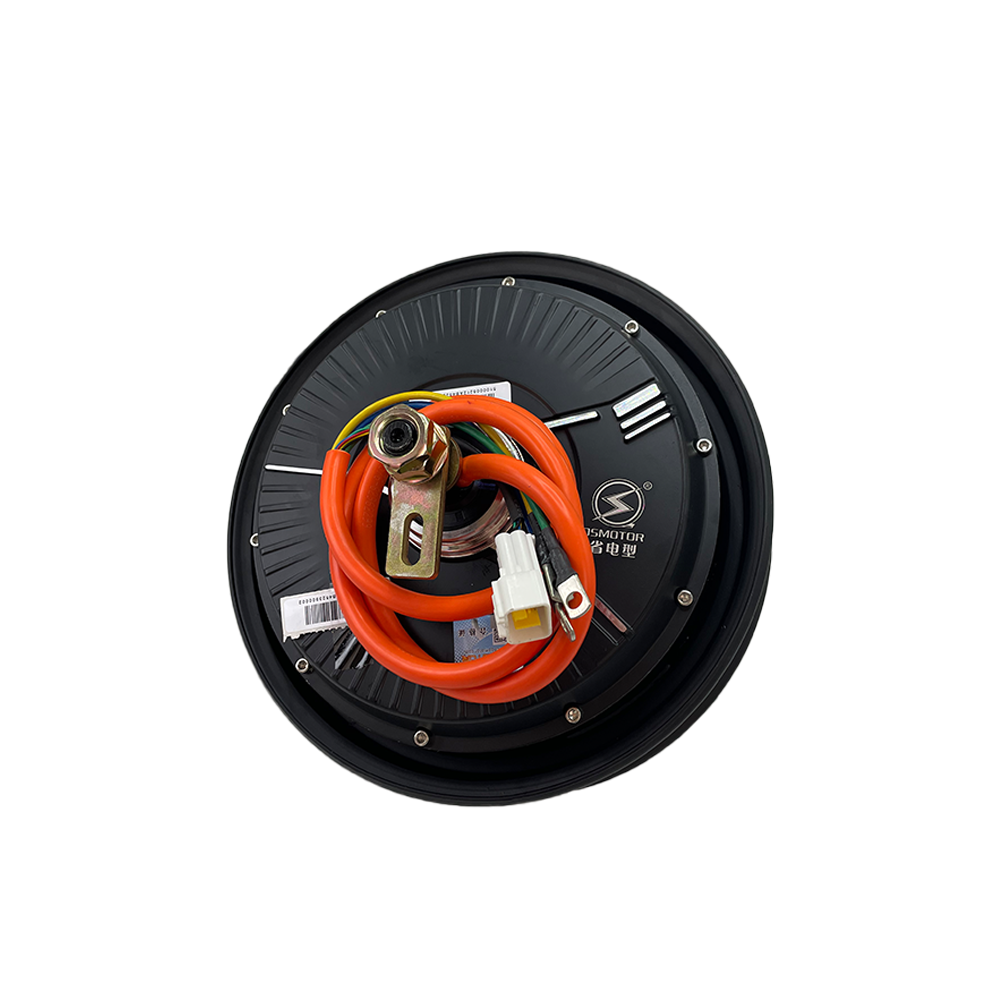 QSmotor 10 "V3 45H 2kW 16 Axis Drum Brake DC Brushless and Toothless Energy-saving Motor