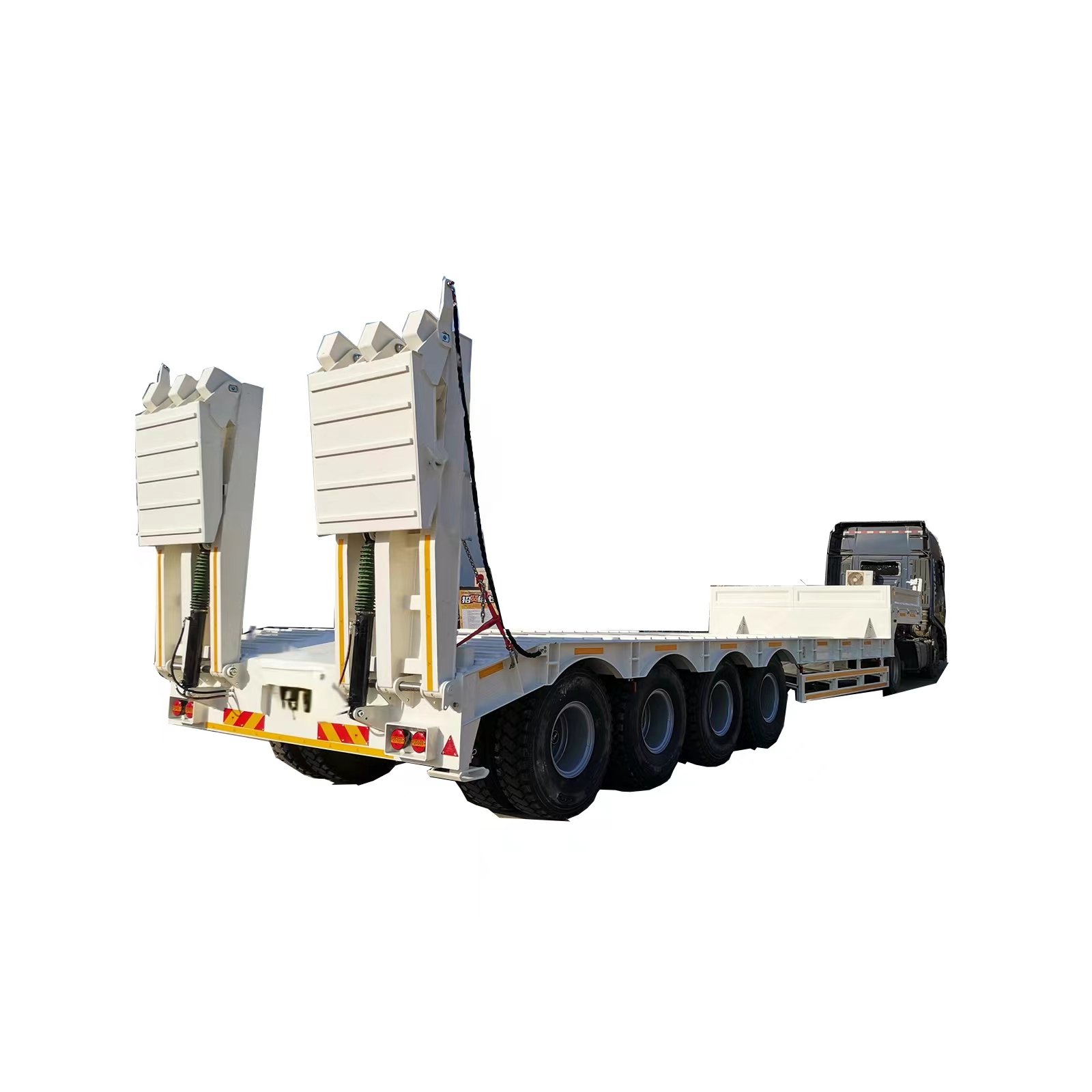 Australia Market DROP DECK Low Bed Low Loader Truck Trailer for Heavy Equipment for Sale