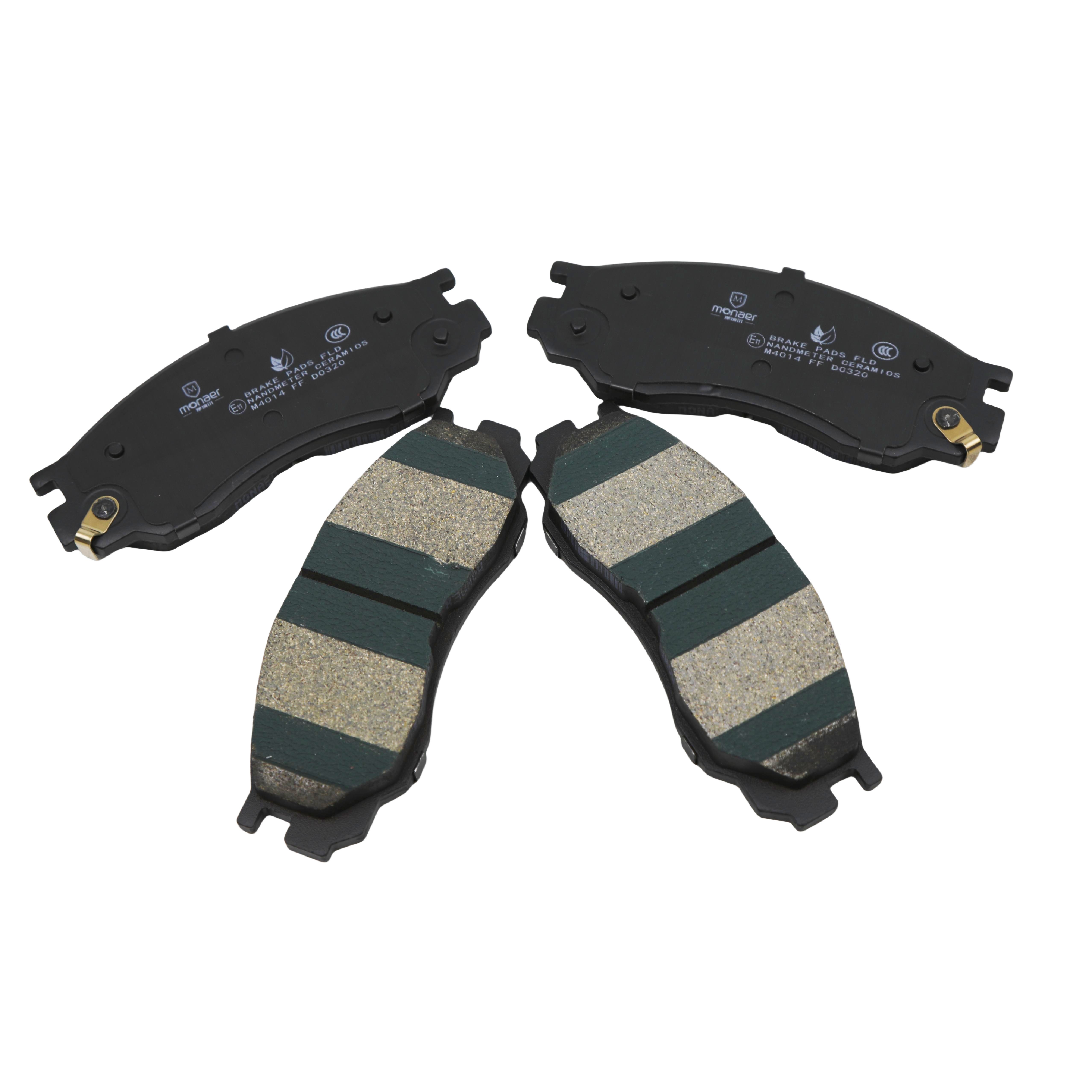 Monaer Brake Pads D320 Ceramic Front Disc Brake Pad for Mazda