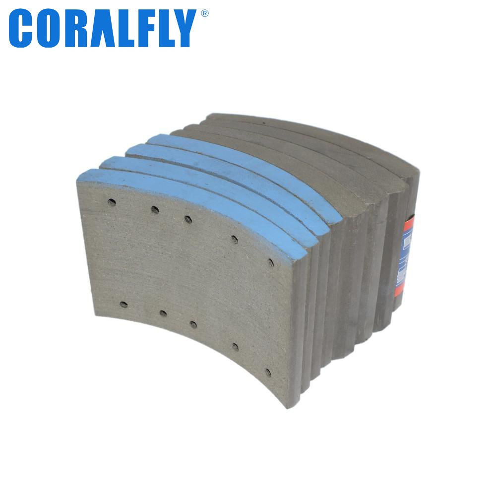 Coralfly Truck Brake Lining for Sinotruck Brake Lining 4719 Brake Lining for Isuzu Truck