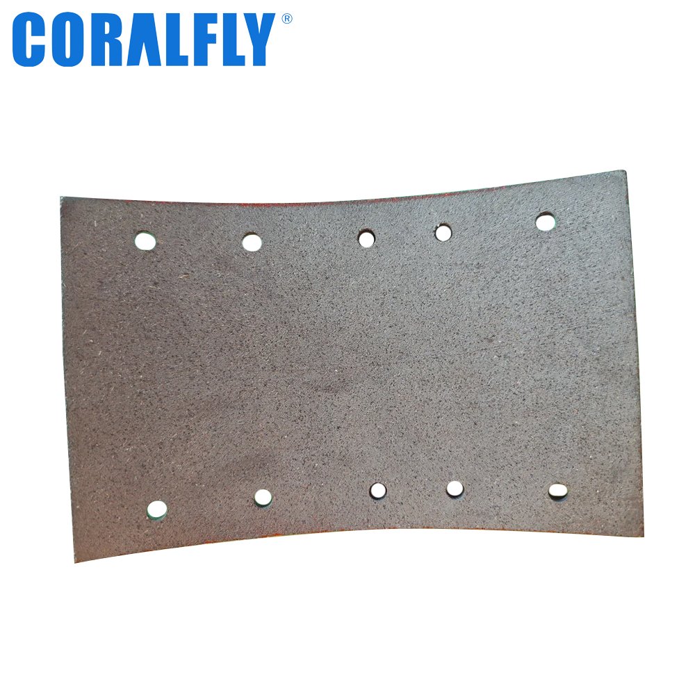 Coralfly Truck Brake Lining for Sinotruck Brake Lining 4719 Brake Lining for Isuzu Truck