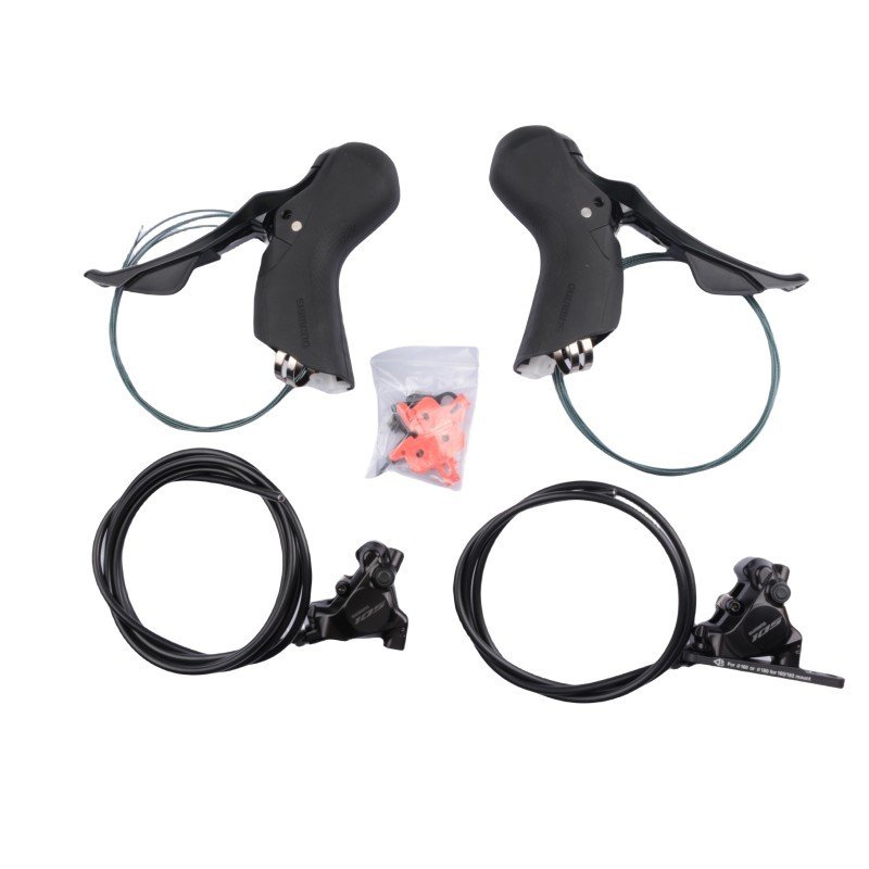 For Shimano R7120+R7170 ST 105 BR R7170 Hydraulic Disc Brake Caliper L05A Pads 2x12-Speed Road Bike Cycling for Left Right BMX