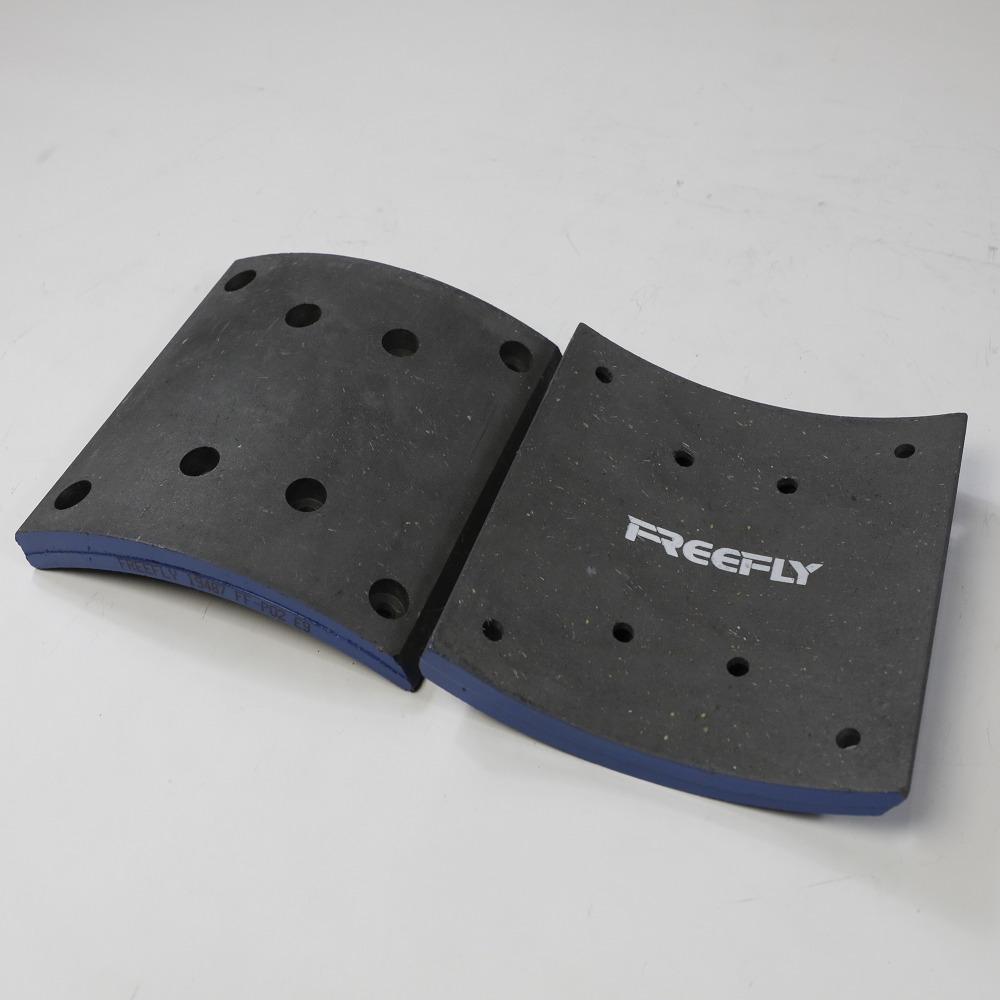Auto Parts MP/32/1 MAN Truck Trailer Brake Spare Parts Heavy Duty Drum Brake Linings Brake Shoes WVA 19487
