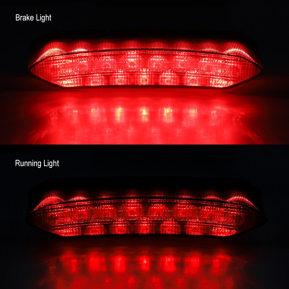 Smoked Tail Light Led Brake Light Kits for Yamaha Raptor 700R 700 2006-2018 /YFZ450R YFZ450X YFZ 450R 450X 450 R X 2009-2018